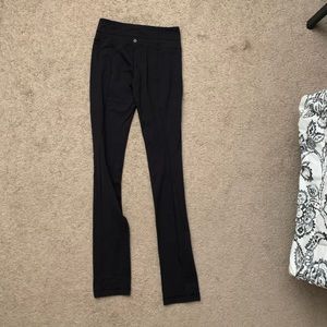 Lululemon straight black leggings